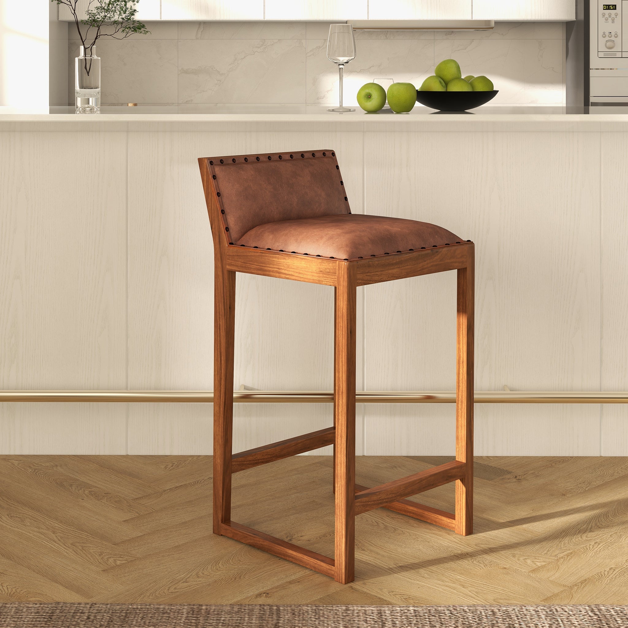 Gavin 25'' Mid-Century Counter Stool | Ashcroft Imports Furniture
