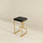 Joel Black Velvet Bar Stool