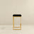 Joel Black Velvet Bar Stool