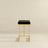Joel Black Velvet Bar Stool