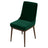 Kate Green Velvet Solid Wood Dining Chair (Set Of 2)