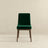 Kate Green Velvet Solid Wood Dining Chair (Set Of 2)