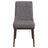 Kate  Grey Fabric Dining Chair (Set Of 2)