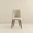 Katie Beige Velvet Dining Chair - Ashcroft Furniture