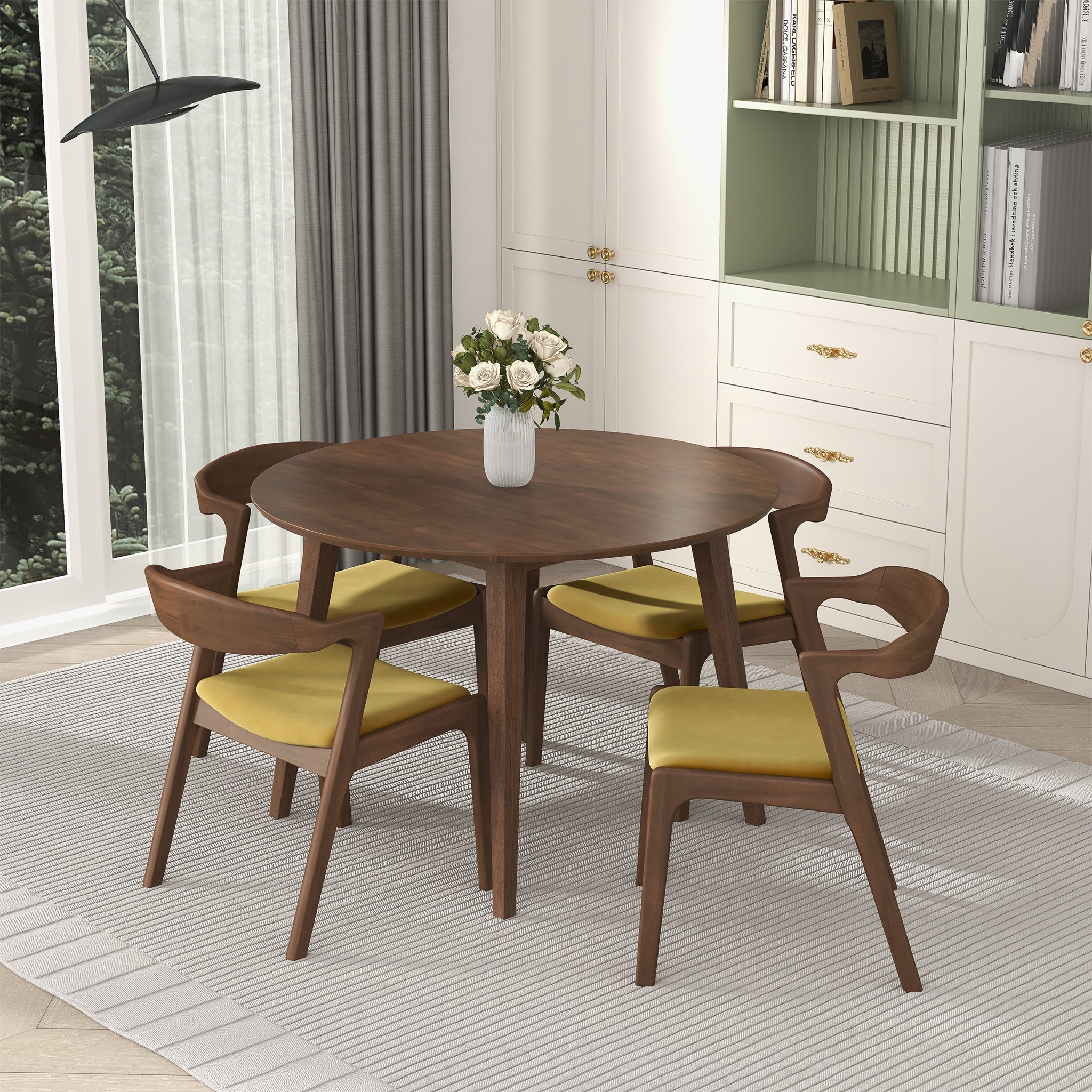 Lara Walnut Dining Table - Ashcroft Furniture