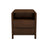 Lionel Mid Century Modern Solid Wood Nightstand 2-Drawer