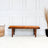 Maddox Tan Leather Bench