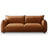Emma Mid-Century Modern Cognac Leather Tufted Sofa | Ashcroft Imports Furniture