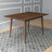 Mary Modern Style Solid Wood Rectangular Dining Kitchen Table 47"