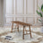 Modern Mid-Century Walnut Solid Wood Bench | Versatile Entryway & Dining Seating | Ashcroft Imports Furniture