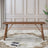 Modern Mid-Century Walnut Solid Wood Bench | Versatile Entryway & Dining Seating | Ashcroft Imports Furniture