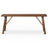 Modern Mid-Century Walnut Solid Wood Bench | Versatile Entryway & Dining Seating | Ashcroft Imports Furniture