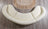Bonita Ivory Boucle 3-Piece Curved 138" Sectional