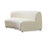 Bonita Ivory Boucle 3-Piece Curved 138" Sectional
