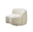 Bonita Ivory Boucle 3-Piece Curved 138" Sectional