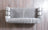 Santana Silver Velvet Sofa