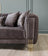 Santana Smoke Velvet Sofa