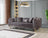 Santana Smoke Velvet Sofa