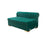 Lauren Green Velvet Double Chaise 136" Sectional