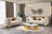 Helena Ivory Velvet Sofa 94" & Loveseat 82"