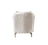 Santana Ivory Velvet Sofa 89" & Loveseat 69"