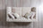 Milena Ivory Velvet Loveseat 73"