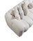 Lis Ivory Boucle RAF 115" Sectional