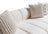 Lis Ivory Boucle LAF 115" Sectional