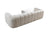 Lis Ivory Boucle LAF 115" Sectional
