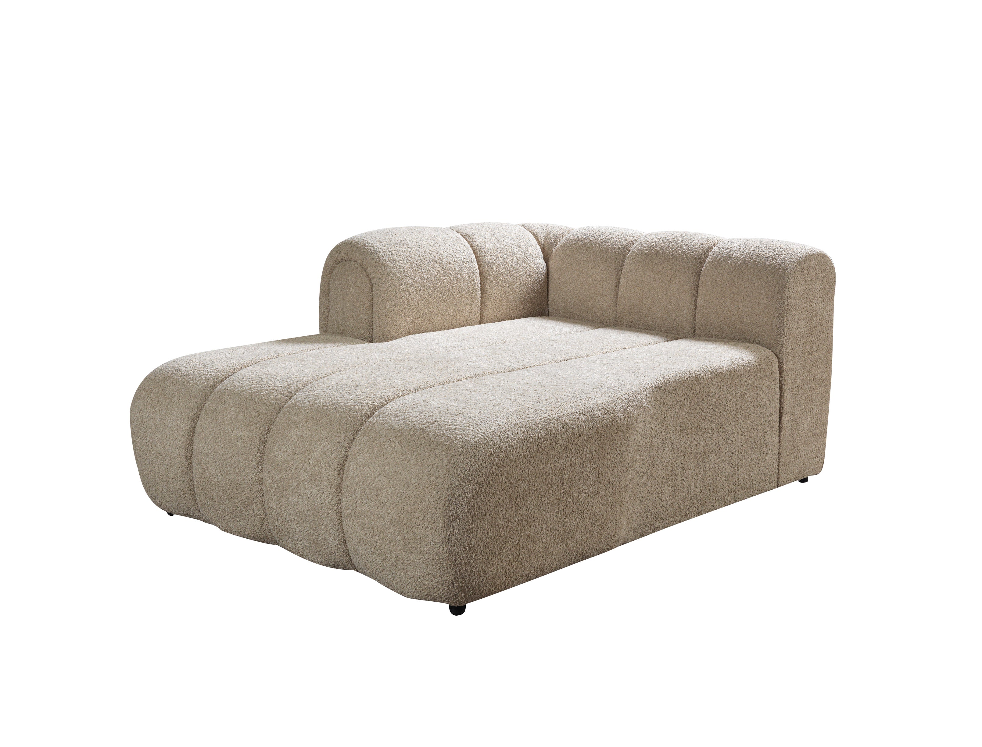 Lis Sand Boucle LAF 115" Sectional