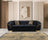 Lupino Black Velvet Sofa 98" & Loveseat 79"