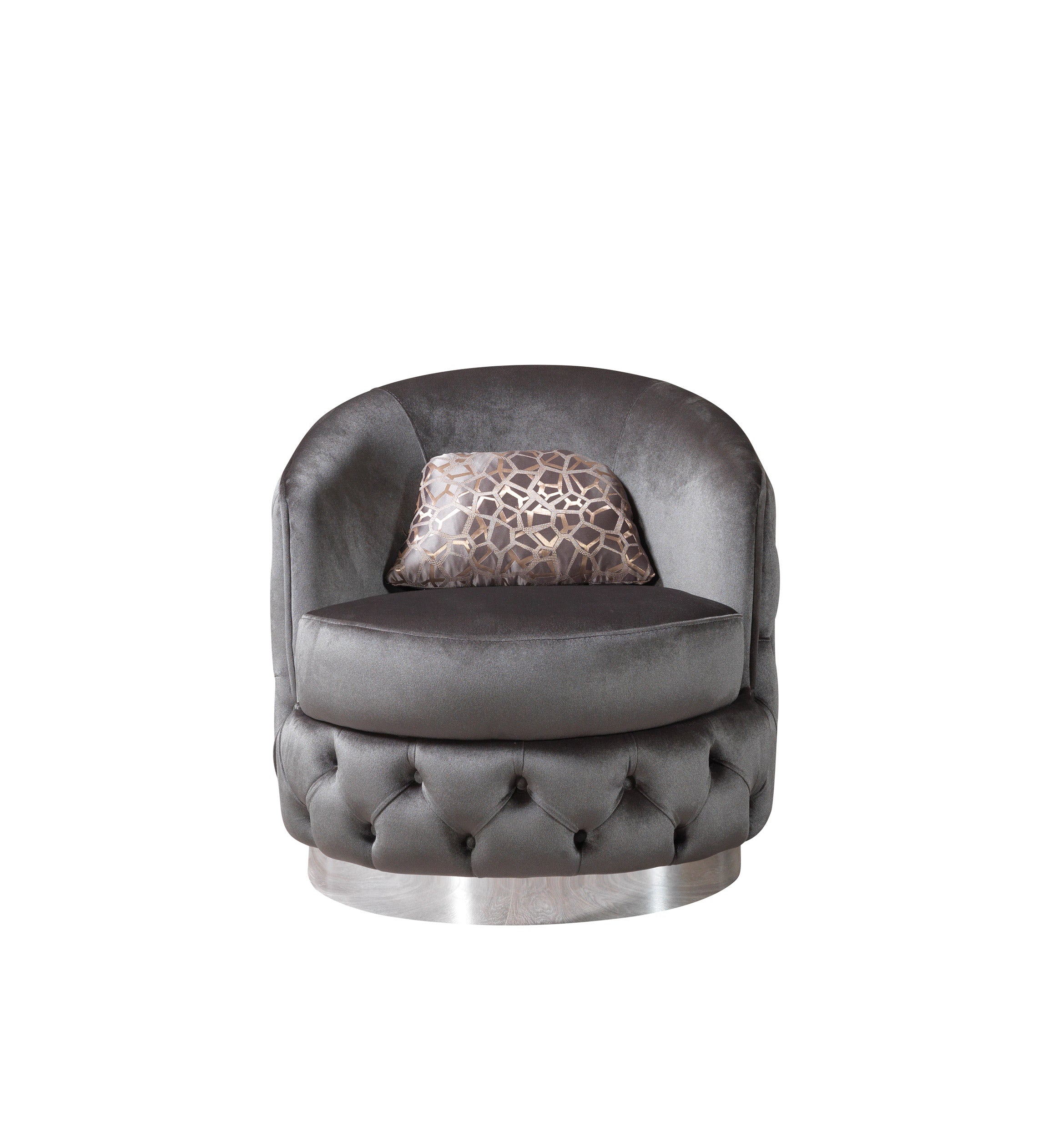 Lupino Gray Velvet Sofa 98" & Loveseat 79"
