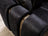 Santana Black Velvet Loveseat