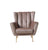 Merida Coffee Velvet Chair