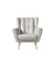 Merida Ivory Velvet Chair