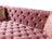 Neva Pink Velvet Double Chaise 138" Sectional