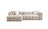 Ivy Sand Boucle LAF 110" Sectional