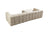 Ivy Sand Boucle LAF 110" Sectional