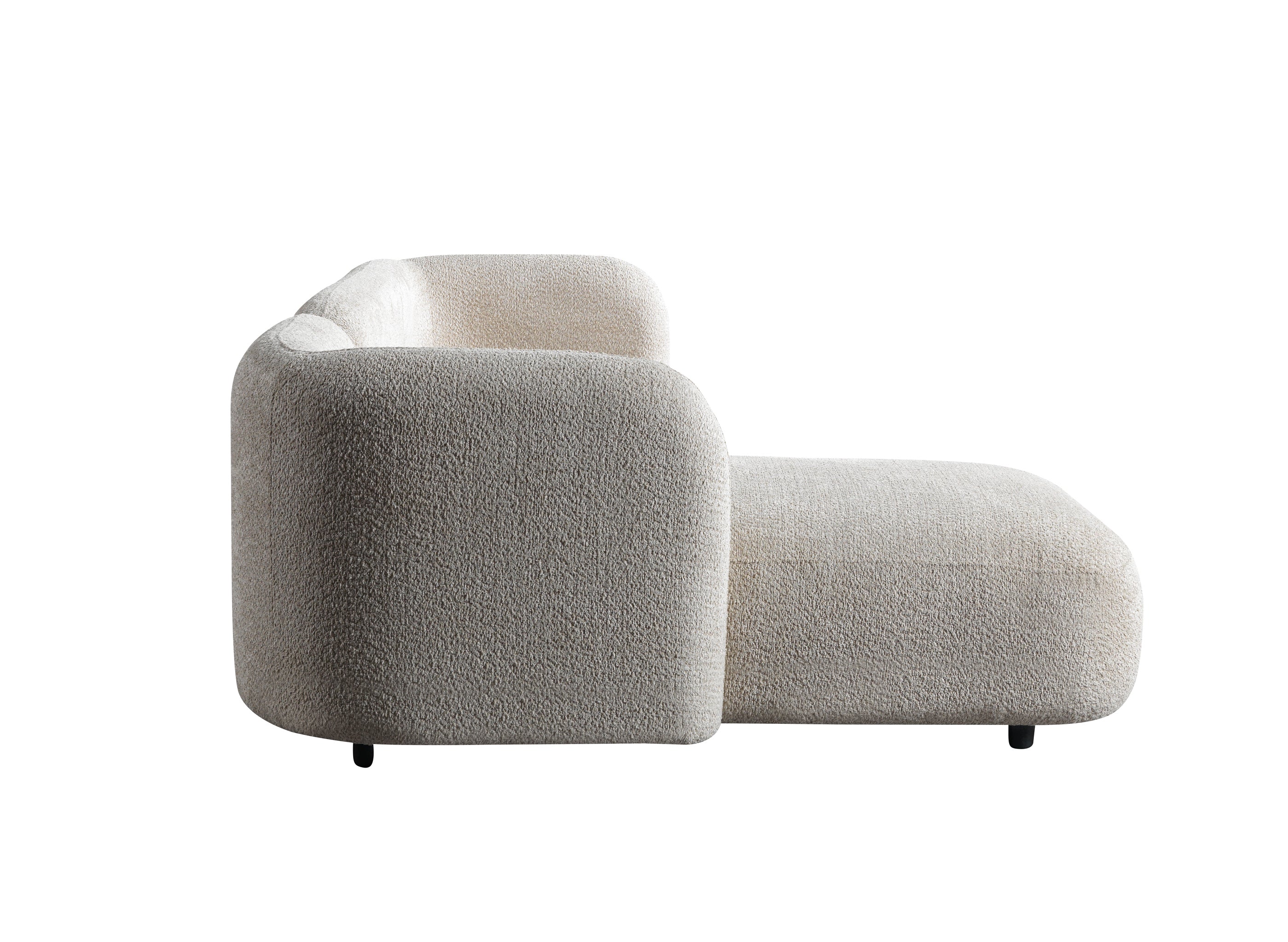 Liva Sand Boucle LAF 110" Sectional