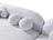 Liva Gray Boucle RAF 110" Sectional