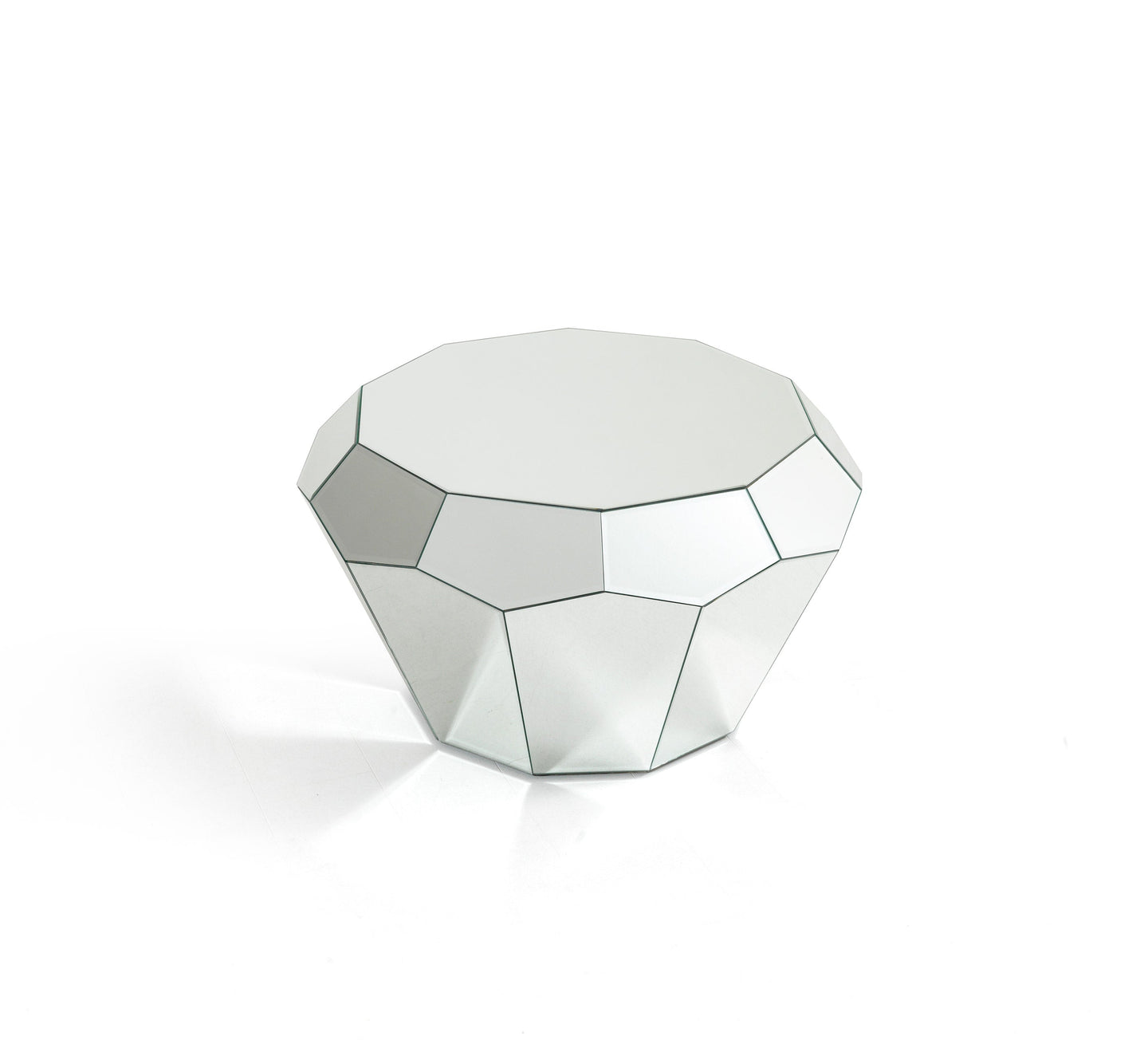 Diamond Mirrored  Coffee Table