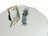 Diamond Mirrored  Coffee Table