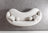 Bonita Ivory Velvet Sofa 91"