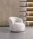 Bonita Ivory Velvet Accent Chair