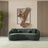 Bonita Green Velvet Sofa 91" & Loveseat 81"