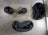 Cloe Black Velvet Stool
