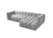 Ivy Gray Boucle RAF 110" Sectional
