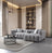 Ivy Gray Boucle RAF 110" Sectional