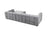 Ivy Gray Boucle RAF 110" Sectional