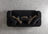 Carlina Black Velvet Loveseat 77"
